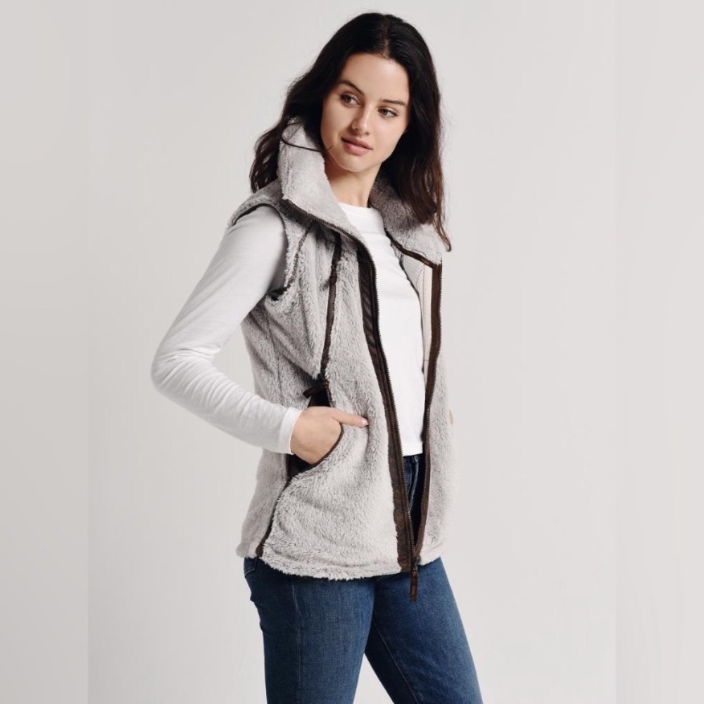 Kuhl Gray and Brown Women's Vest
